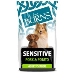 Burns Sensitive Senior And Adult Dry Dog Food - Pork & Potato -Fuzzyard Shop I0038266