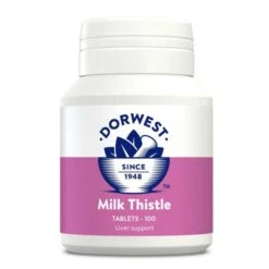 Dorwest Milk Thistle Liver Support Tablets For Dog & Cat