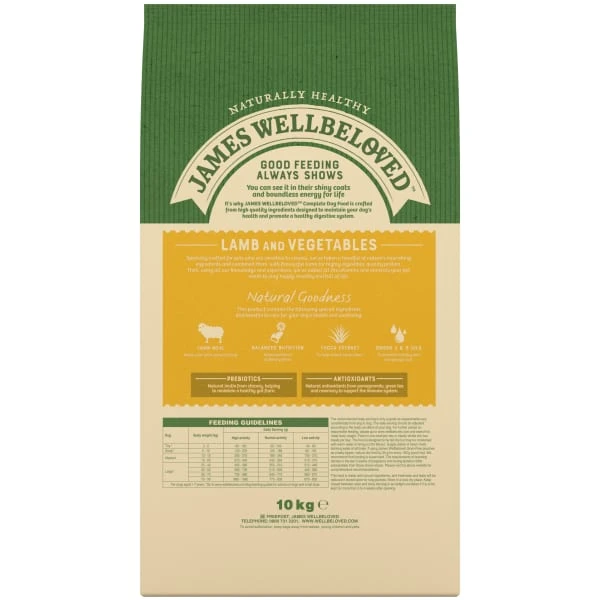 James Wellbeloved Grain-free Adult Dry Dog Food - Lamb & Vegetable 9 James Wellbeloved Grain-free Adult Dry Dog Food - Lamb & Vegetable - Image 7