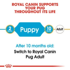 Royal Canin Pug Puppy Dog Dry Food -Fuzzyard Shop I9105886 en 03