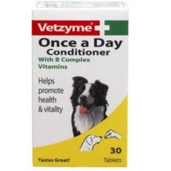 Vetzyme Once A Day Conditioner Dog Tablets