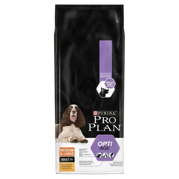 Purina Pro Plan OptiAge Medium And Large Adult 7+ Dry Dog Food - Chicken 10 Purina Pro Plan OptiAge Medium And Large Adult 7+ Dry Dog Food - Chicken - Image 8