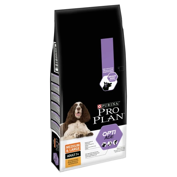 Purina Pro Plan OptiAge Medium And Large Adult 7+ Dry Dog Food - Chicken 9 Purina Pro Plan OptiAge Medium And Large Adult 7+ Dry Dog Food - Chicken - Image 7