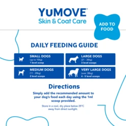 YuMOVE Skin & Coat Care Boost Supplement For Dogs -Fuzzyard Shop I9172277 en 09
