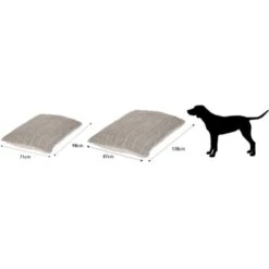 Danish Design Bobble Pewter Deep Duvet Dog Bed