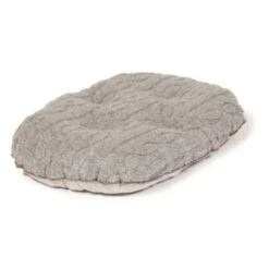 Danish Design Bobble Quilted Dog Mattress - Pewter
