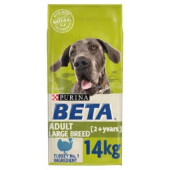 Purina Beta Large Adult 2+ Dry Dog Food - Turkey -Fuzzyard Shop I9270277 en 02