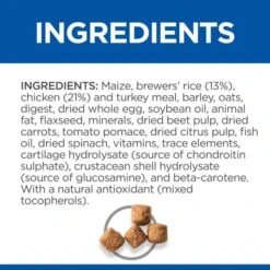 Hill's Science Plan Senior Vitality Large Adult 6+ Dry Dog Food - Chicken & Rice