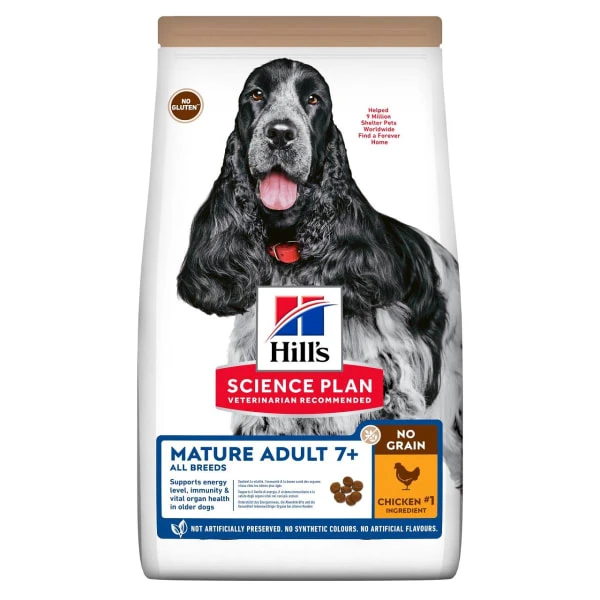Hill's Science Plan Grain-free Mature Adult 7+ Dry Dog Food - Chicken 6 Hill's Science Plan Grain-free Mature Adult 7+ Dry Dog Food - Chicken - Image 4