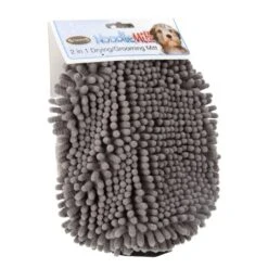 Scruffs Noodle Mitt 2-in-1 Drying & Grooming For Dogs - Grey 11 Scruffs Noodle Mitt 2-in-1 Drying & Grooming For Dogs - Grey -Fuzzyard Shop I9464382 en
