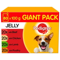 Pedigree Vital Protection Adult Wet Dog Food In Pouches - Mixed Selection In Jelly -Fuzzyard Shop I9491293 en 02