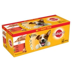 Pedigree Vital Protection Adult Wet Dog Food In Pouches - Mixed Selection In Jelly -Fuzzyard Shop I9491293 en 04