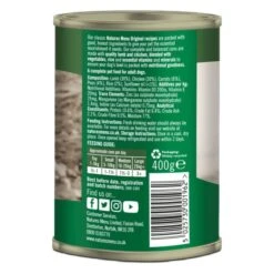 Natures Menu Adult Original Wet Dog Food In Cans - Lamb & Chicken