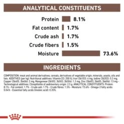 Royal Canin Gastrointestinal Low Fat Adult Wet Dog Food - Loaf 13 Royal Canin Gastrointestinal Low Fat Adult Wet Dog Food - Loaf -Fuzzyard Shop I9499295 en 04