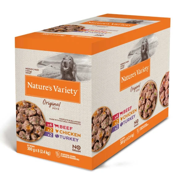 Nature's Variety Natures Variety Original Grain-free Medium Adult Wet Dog Food In Pouches - Multipack 6 Nature's Variety Natures Variety Original Grain-free Medium Adult Wet Dog Food In Pouches - Multipack - Image 4