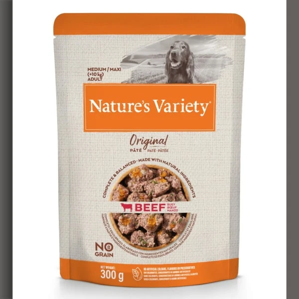 Nature's Variety Natures Variety Original Grain-free Medium Adult Wet Dog Food In Pouches - Multipack 5 Nature's Variety Natures Variety Original Grain-free Medium Adult Wet Dog Food In Pouches - Multipack - Image 3