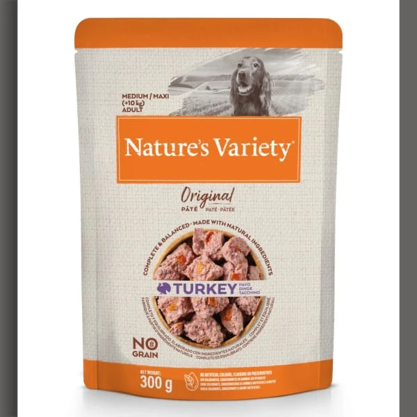 Nature's Variety Natures Variety Original Grain-free Medium Adult Wet Dog Food In Pouches - Multipack 3 Nature's Variety Natures Variety Original Grain-free Medium Adult Wet Dog Food In Pouches - Multipack