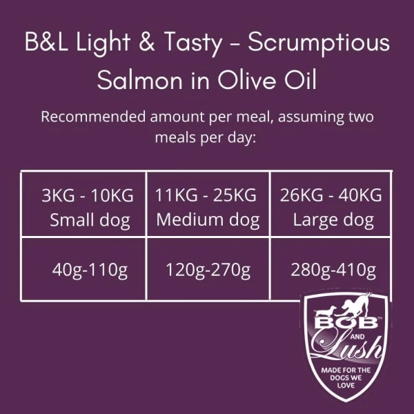 Bob And Lush Hypoallergenic Grain-free Adult Dry Dog Food – Light And Tasty - Scrumptious Salmon In Olive Oil 4 Bob And Lush Hypoallergenic Grain-free Adult Dry Dog Food – Light And Tasty - Scrumptious Salmon In Olive Oil - Image 2