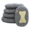 Earthbound Waterproof Oval Dog Cushion - Grey -Fuzzyard Shop I9520936 01