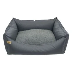 Earthbound Rectangular Waterproof Dog Bed - Grey -Fuzzyard Shop I9520944
