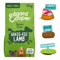 Edgard & Cooper Grain-free Adult Dry Dog Food - Lamb -Fuzzyard Shop I9520982 01