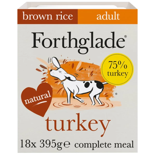 Forthglade Complete Adult Turkey Brown Rice & Veg Wet Dog Food 5 Forthglade Complete Adult Turkey Brown Rice & Veg Wet Dog Food - Image 3