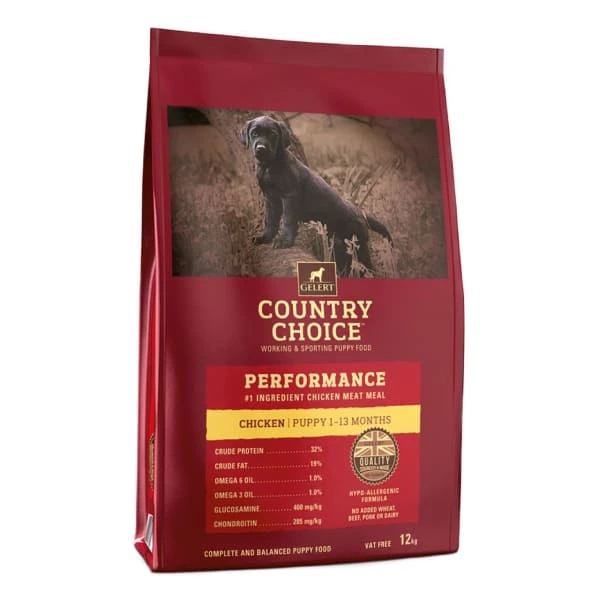 Gelert Country Choice Performance Grain-free Puppy Dry Dog Food - Chicken 3 Gelert Country Choice Performance Grain-free Puppy Dry Dog Food - Chicken