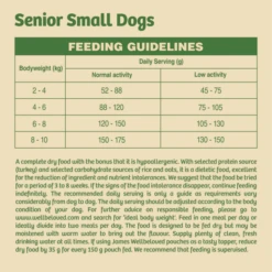 James Wellbeloved Gluten-free Small Senior Dry Dog Food - Turkey & Rice