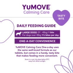 YuMOVE One-A-Day Calming Care Supplement For Large Dogs -Fuzzyard Shop I9521908 en 10