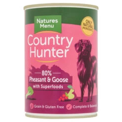 Natures Menu Country Hunter Grain-free Adult Wet Dog Food - Pheasant & Goose