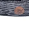 Petface Deli Bamboo & Jumbo Cord Dog Bed - Grey -Fuzzyard Shop I9522229 03