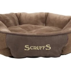 Scruffs Chester Box Dog Bed - Chocolate Brown -Fuzzyard Shop I9522612 02