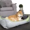 Scruffs Eco Box Dog Bed - Grey -Fuzzyard Shop I9522615 01