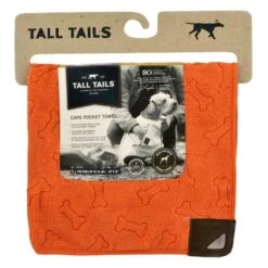 Tall Tails Pet Cape Towel For Dog - Orange -Fuzzyard Shop I9522761