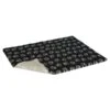 Vetbed Non-Slip Paw Print Pets Bed - Black & Grey 2 Vetbed Non-Slip Paw Print Pets Bed - Black & Grey -Fuzzyard Shop I9522939