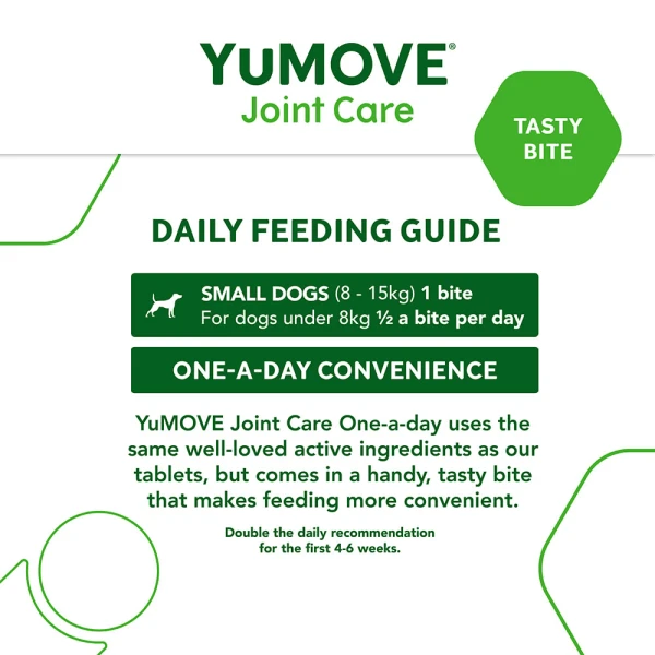 YuMOVE Joint Care One-a-day Supplement For Small Dogs 5 YuMOVE Joint Care One-a-day Supplement For Small Dogs - Image 3