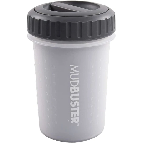 Dexas MudBuster The Gentle Medium Dog Paw Washer - Light Grey 10 Dexas MudBuster The Gentle Medium Dog Paw Washer - Light Grey - Image 8