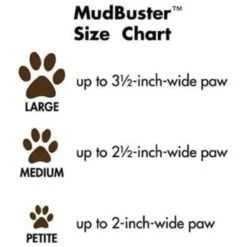 Dexas MudBuster The Gentle Small Dog Paw Washer - Light Grey -Fuzzyard Shop I9530336 03