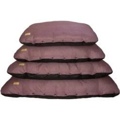 Earthbound Flat Cushion Dog Bed - Eden Mulberry