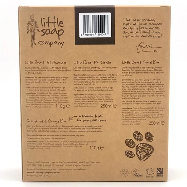 Organic Little Beast Trio Gift Pack For Dogs 4 Organic Little Beast Trio Gift Pack For Dogs - Image 2