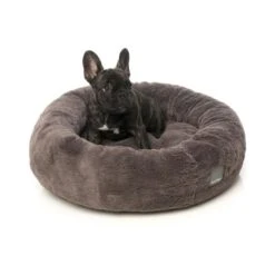 FuzzYard Dreameazzzy Cuddler Dog Bed - Truffle Grey 11 FuzzYard Dreameazzzy Cuddler Dog Bed - Truffle Grey -Fuzzyard Shop I9602333 en 04