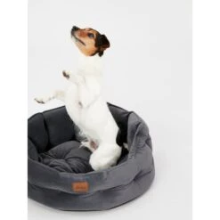 Joules Chesterfield Dog Bed - Grey -Fuzzyard Shop I9637395 en 07