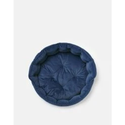Joules Chesterfield Dog Bed - Navy 23 Joules Chesterfield Dog Bed - Navy -Fuzzyard Shop I9637396 en 02