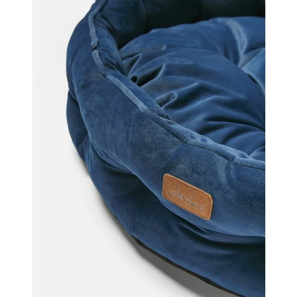 Joules Chesterfield Dog Bed - Navy 14 Joules Chesterfield Dog Bed - Navy - Image 12