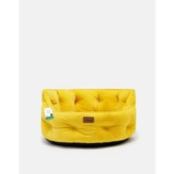 Joules Chesterfield Dog Bed - Yellow -Fuzzyard Shop I9637397 en 06