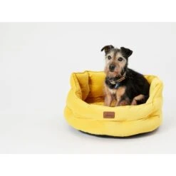 Joules Chesterfield Dog Bed - Yellow -Fuzzyard Shop I9637397 en 09