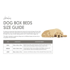 Joules Bee Print Box Dog Bed 18 Joules Bee Print Box Dog Bed -Fuzzyard Shop I9637423 en 09