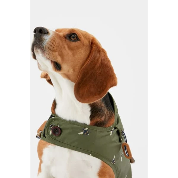 Joules Bee Print Dog Raincoat 6 Joules Bee Print Dog Raincoat - Image 4