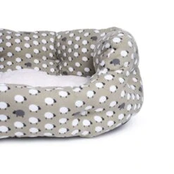 Petface Sheep Oval Dog Bed -Fuzzyard Shop I9647281 en 02