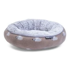 Petface Angry Mouse Donut Cat Bed -Fuzzyard Shop I9647287